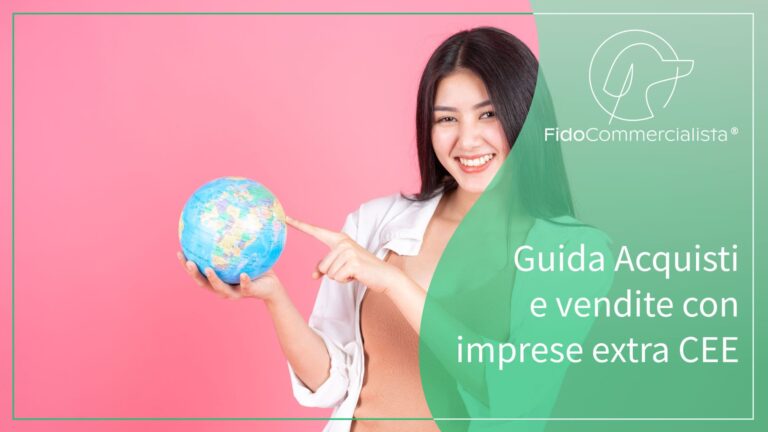 Guida Acquisti e Vendite Effettuate con Imprese ExtraComunitarie