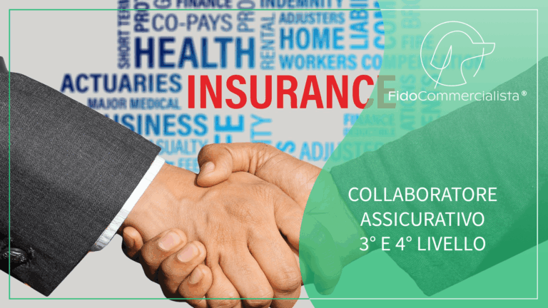 Collaboratore assicurativo 3° e 4° livello