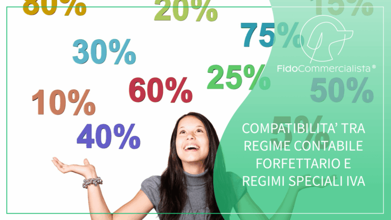Regime forfettario e regimi speciali IVA, compatibilit&agrave;