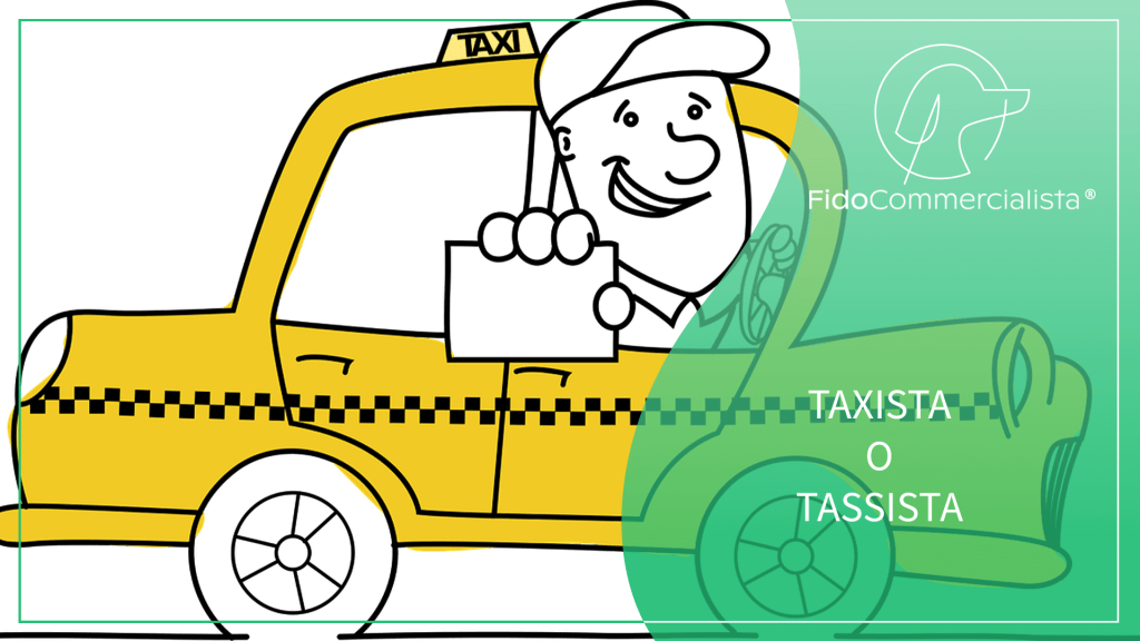 Taxista o tassista