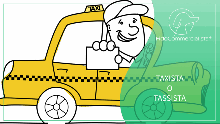 Taxista o tassista
