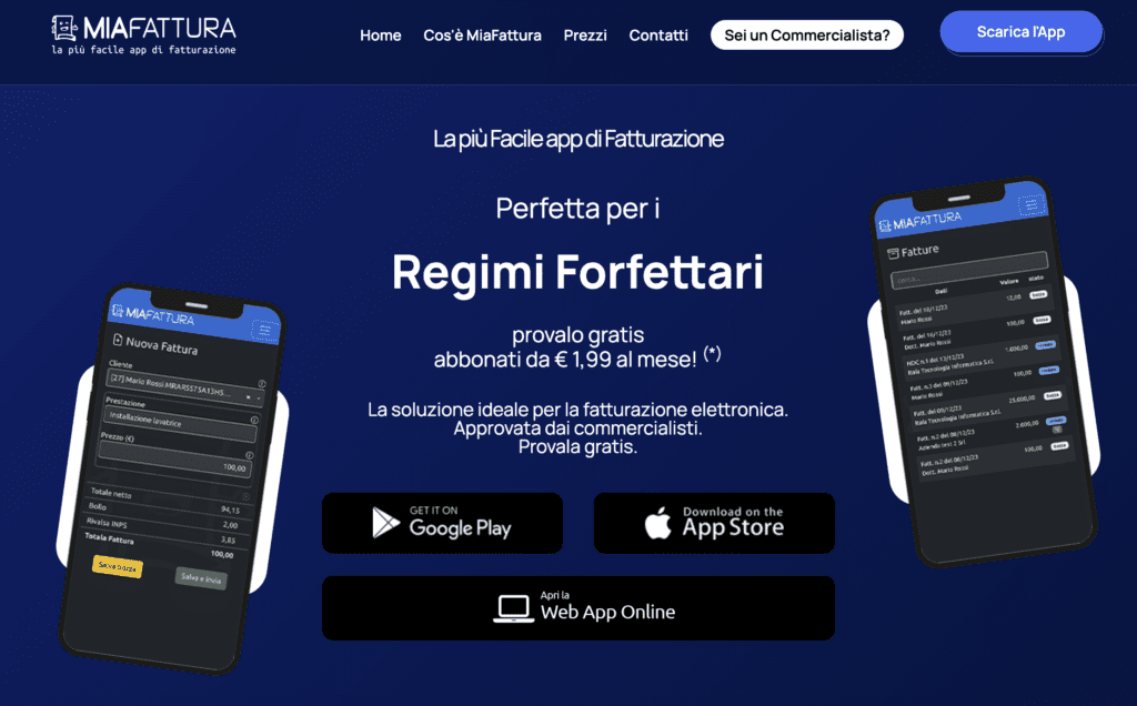 Le 22+ Migliori Alternative a FatturaPRO Per La Fatturazione Elettronica (2026) 19 MiaFattura Software di Fatturazione Elettronica