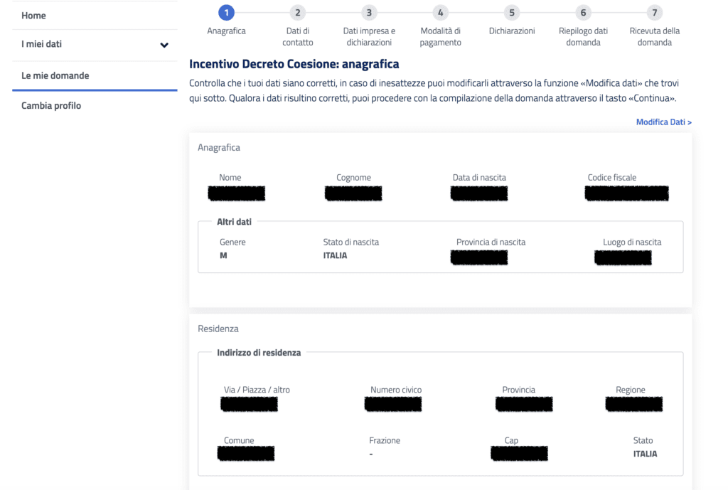 presentazione domanda bonus 500&euro; per nuove partite IVA